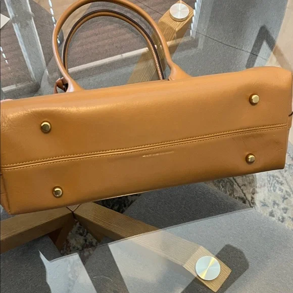 Coach Brown Leather Shoulder Bag - Picture 6 of 8